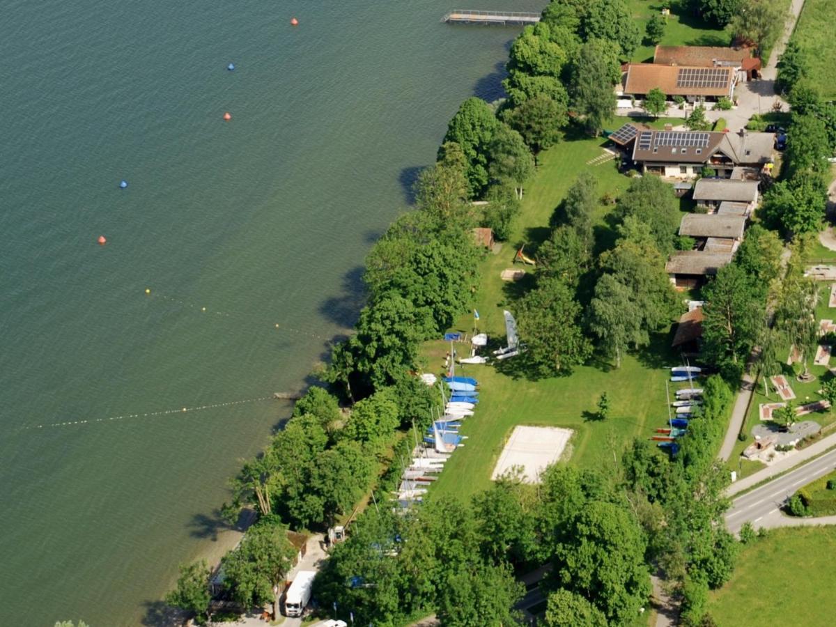 Ferienwohnungen Am Strandbad Chieming Eksteriør bilde